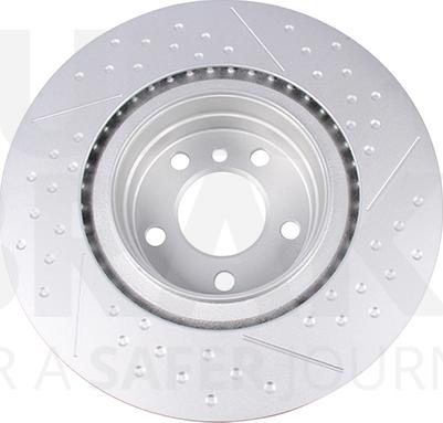 Eurobrake 58153415118 - Тормозной диск autospares.lv