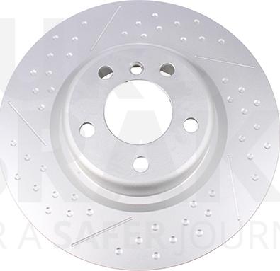 Eurobrake 58153415118 - Тормозной диск autospares.lv