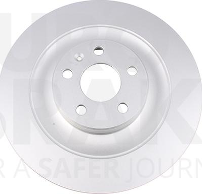 Eurobrake 5815314873 - Тормозной диск autospares.lv