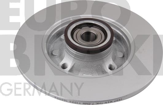 Eurobrake 5815311947 - Тормозной диск autospares.lv