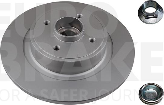 Eurobrake 5815313967 - Тормозной диск autospares.lv