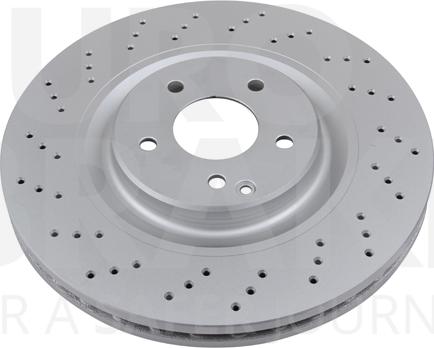 Eurobrake 5815313390 - Тормозной диск autospares.lv