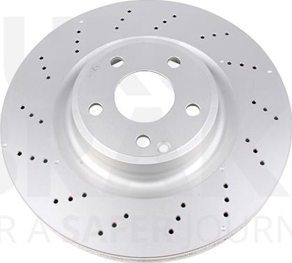 Eurobrake 58153133150 - Тормозной диск autospares.lv