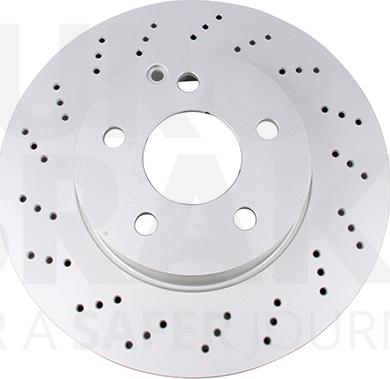 Eurobrake 58153133110 - Тормозной диск autospares.lv
