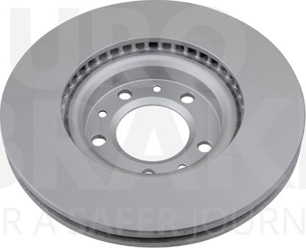 Eurobrake 5815313741 - Тормозной диск autospares.lv