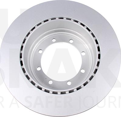 Eurobrake 58153122101 - Тормозной диск autospares.lv