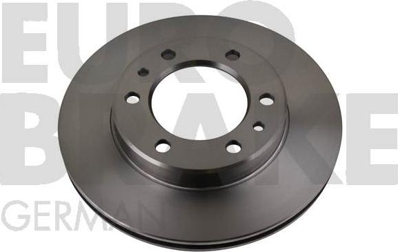 Eurobrake 5815204522 - Тормозной диск autospares.lv