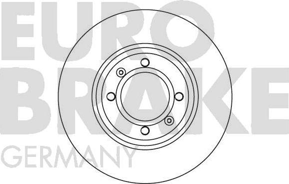 Eurobrake 5815201008 - Тормозной диск autospares.lv