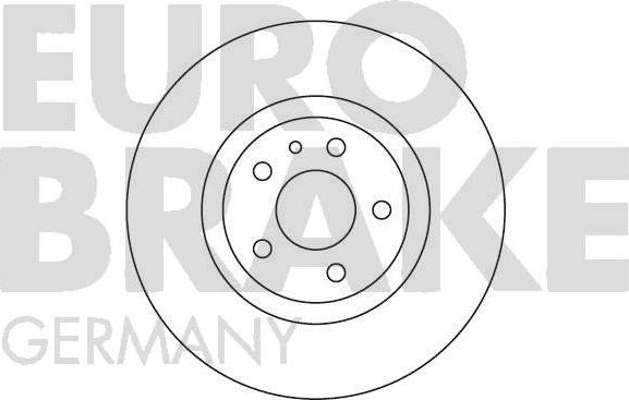 Eurobrake 5815201014 - Тормозной диск autospares.lv
