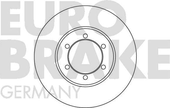 Eurobrake 5815203003 - Тормозной диск autospares.lv