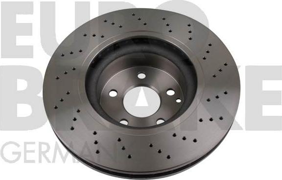 Eurobrake 5815203351 - Тормозной диск autospares.lv