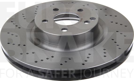 Eurobrake 58152033108 - Тормозной диск autospares.lv