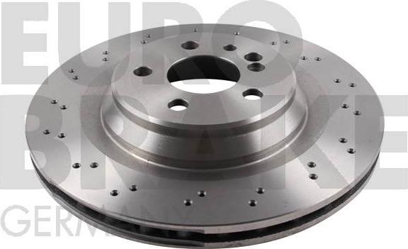 Eurobrake 5815203385 - Тормозной диск autospares.lv