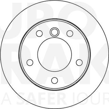 Eurobrake 5815203378 - Тормозной диск autospares.lv