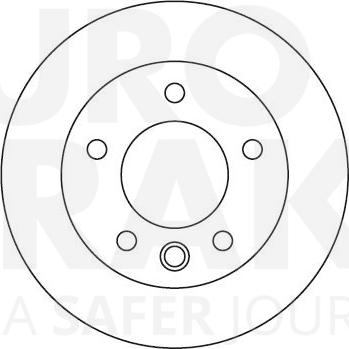 Eurobrake 5815203377 - Тормозной диск autospares.lv