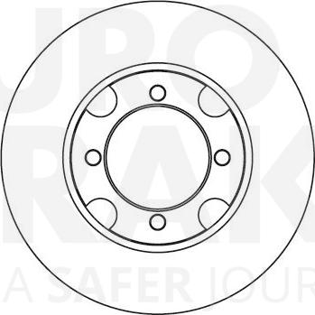 Eurobrake 5815203210 - Тормозной диск autospares.lv