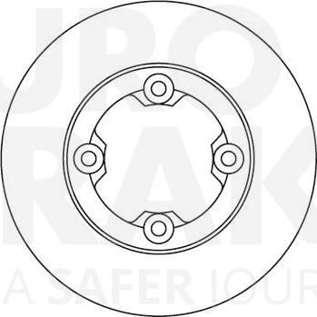 Eurobrake 5815202214 - Тормозной диск autospares.lv