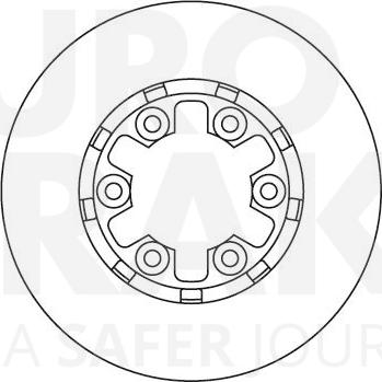 Eurobrake 5815202225 - Тормозной диск autospares.lv