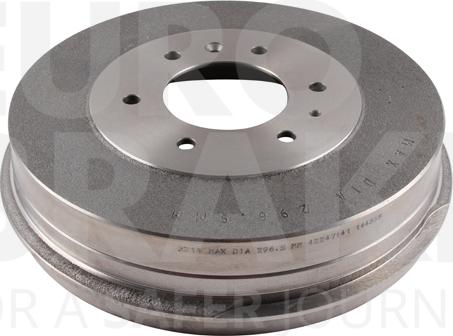 Eurobrake 5825253214 - Тормозной барабан autospares.lv