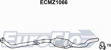EuroFlo ECMZ1066 - Катализатор autospares.lv