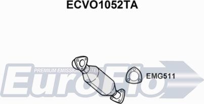 EuroFlo ECVO1052TA - Катализатор autospares.lv