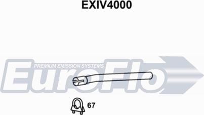 EuroFlo EXIV4000 - Труба выхлопного газа autospares.lv