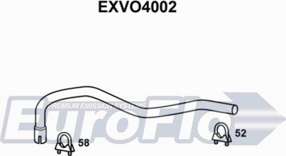 EuroFlo EXVO4002 - Труба выхлопного газа autospares.lv