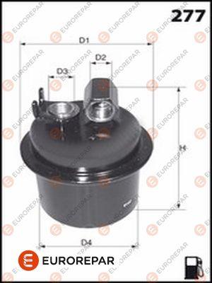 EUROREPAR 1643631980 - Топливный фильтр autospares.lv