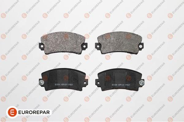 EUROREPAR 1667814080 - Тормозные колодки, дисковые, комплект autospares.lv