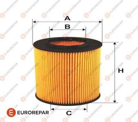 EUROREPAR E148152 - Топливный фильтр autospares.lv