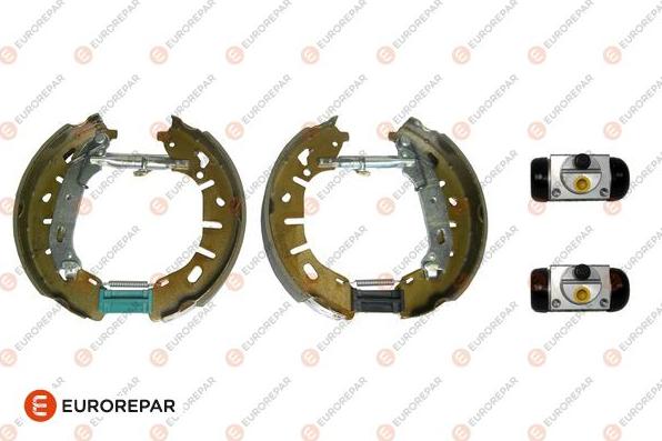 EUROREPAR 1619604680 - Комплект тормозных колодок, барабанные autospares.lv