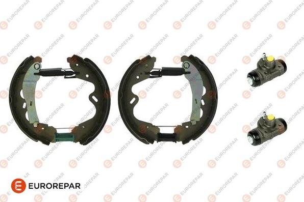 EUROREPAR 1619603480 - Комплект тормозных колодок, барабанные autospares.lv