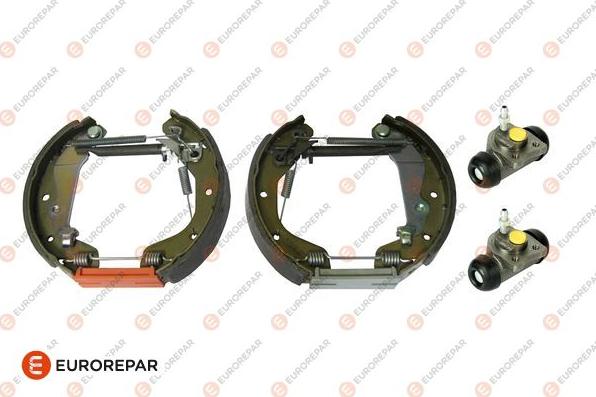 EUROREPAR 1619603180 - Комплект тормозных колодок, барабанные autospares.lv