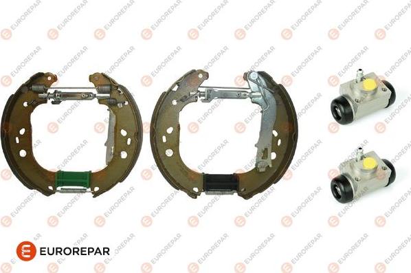 EUROREPAR 1619602480 - Комплект тормозных колодок, барабанные autospares.lv