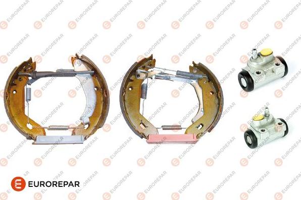 EUROREPAR 1611449980 - Комплект тормозных колодок, барабанные autospares.lv