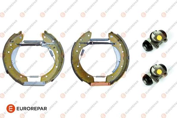 EUROREPAR 1611449480 - Комплект тормозных колодок, барабанные autospares.lv