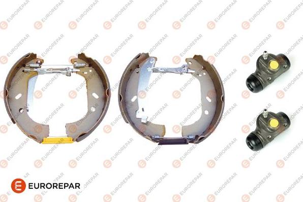 EUROREPAR 1611449580 - Комплект тормозных колодок, барабанные autospares.lv