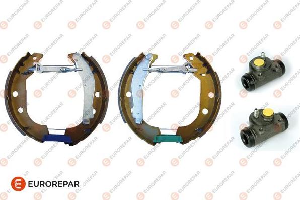 EUROREPAR 1611449680 - Комплект тормозных колодок, барабанные autospares.lv