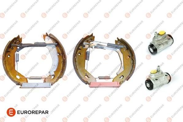 EUROREPAR 1611449880 - Комплект тормозных колодок, барабанные autospares.lv