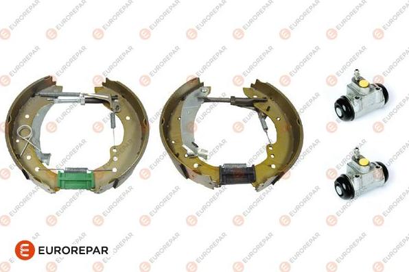 EUROREPAR 1611449280 - Комплект тормозных колодок, барабанные autospares.lv