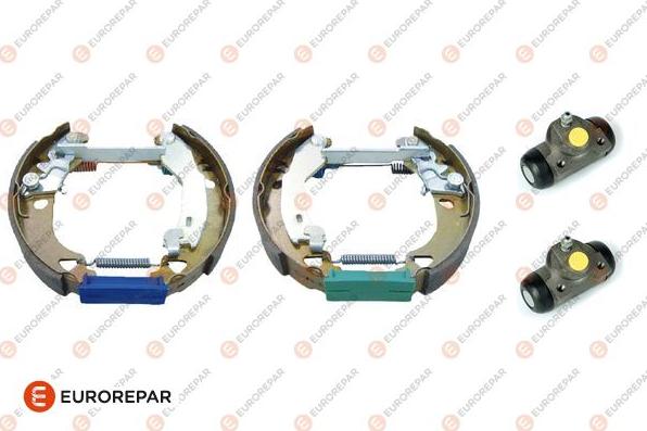 EUROREPAR 1611454480 - Комплект тормозных колодок, барабанные autospares.lv