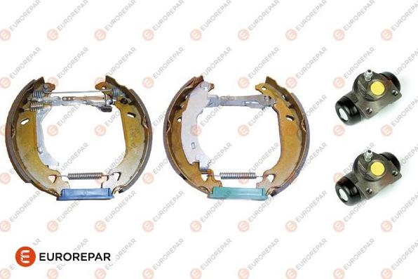 EUROREPAR 1611454380 - Комплект тормозных колодок, барабанные autospares.lv