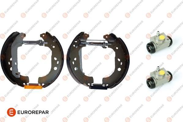 EUROREPAR 1611455580 - Комплект тормозных колодок, барабанные autospares.lv