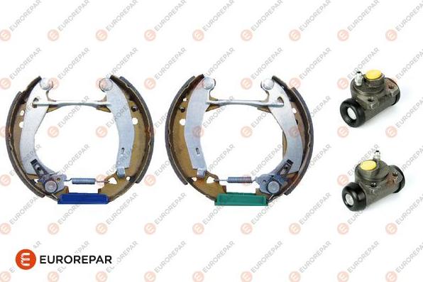 EUROREPAR 1611450180 - Комплект тормозных колодок, барабанные autospares.lv