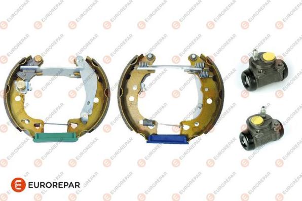 EUROREPAR 1611450380 - Комплект тормозных колодок, барабанные autospares.lv