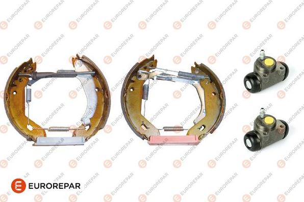 EUROREPAR 1611450280 - Комплект тормозных колодок, барабанные autospares.lv