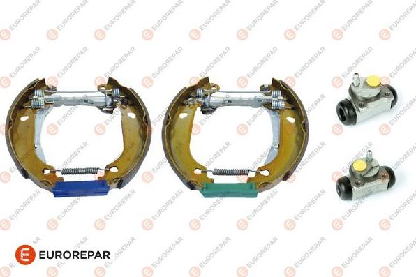 EUROREPAR 1611451480 - Комплект тормозных колодок, барабанные autospares.lv