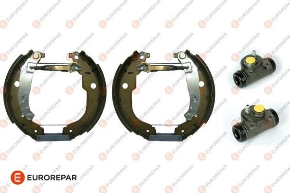 EUROREPAR 1611451580 - Комплект тормозных колодок, барабанные autospares.lv