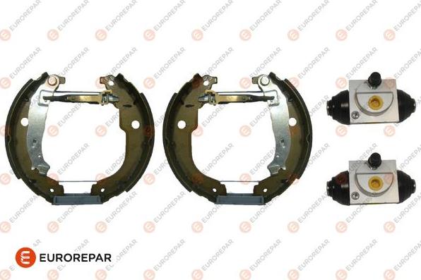 EUROREPAR 1611451680 - Комплект тормозных колодок, барабанные autospares.lv