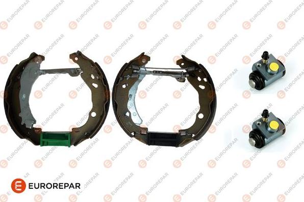 EUROREPAR 1611451080 - Комплект тормозных колодок, барабанные autospares.lv